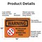 Signmission No Cellular Phones Beyond This Point, 14 in W x Rectangle, Aluminum OS-2PACK-WS-A-1014-L-12697 - alternate 7